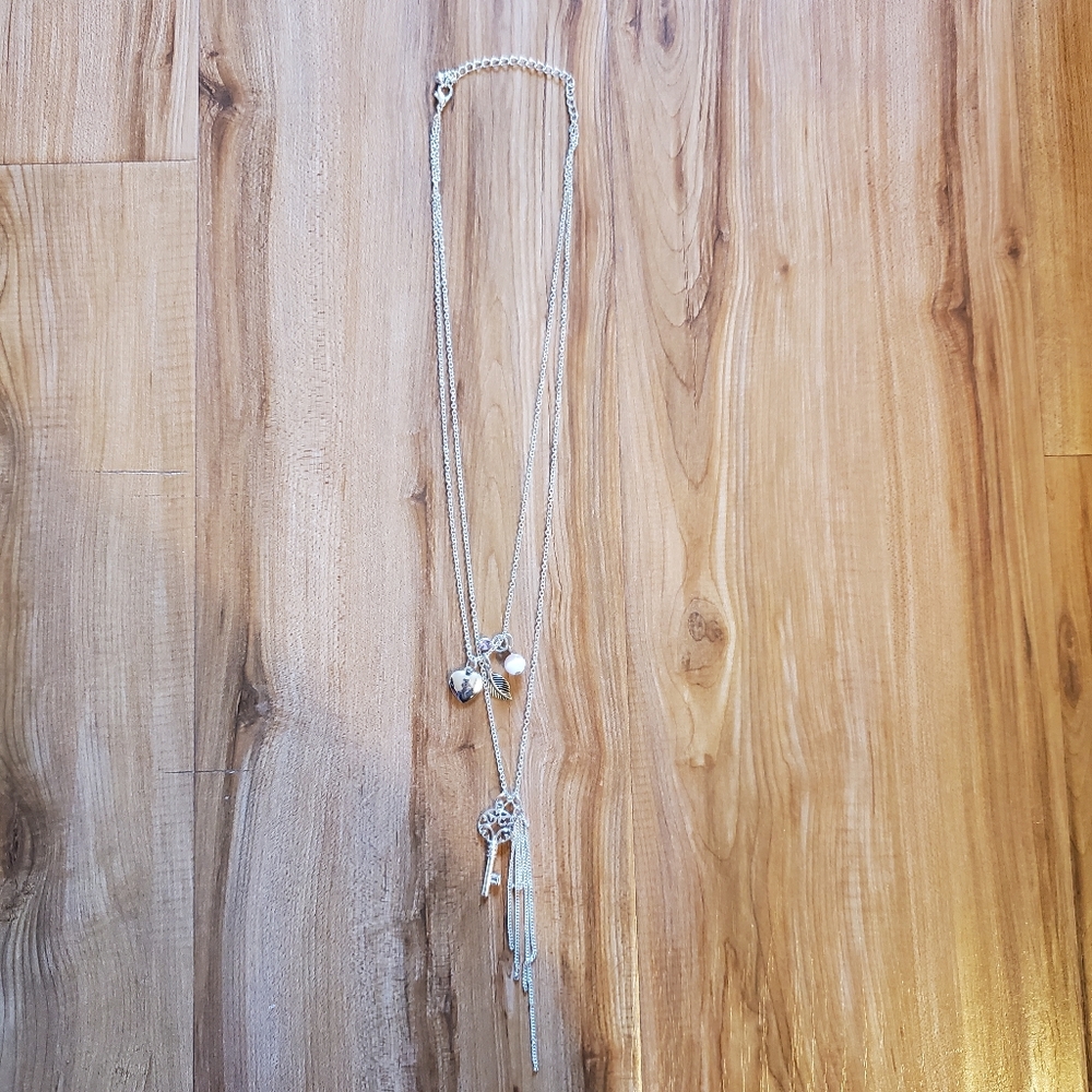 Silver Two-tiered Necklace
